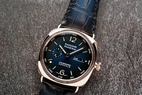 panerai radiomir calendario annuale|Panerai radiomir 1940 42mm.